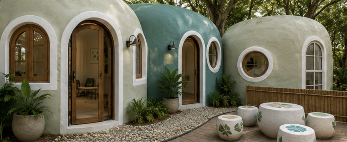 Circular dome learning studios